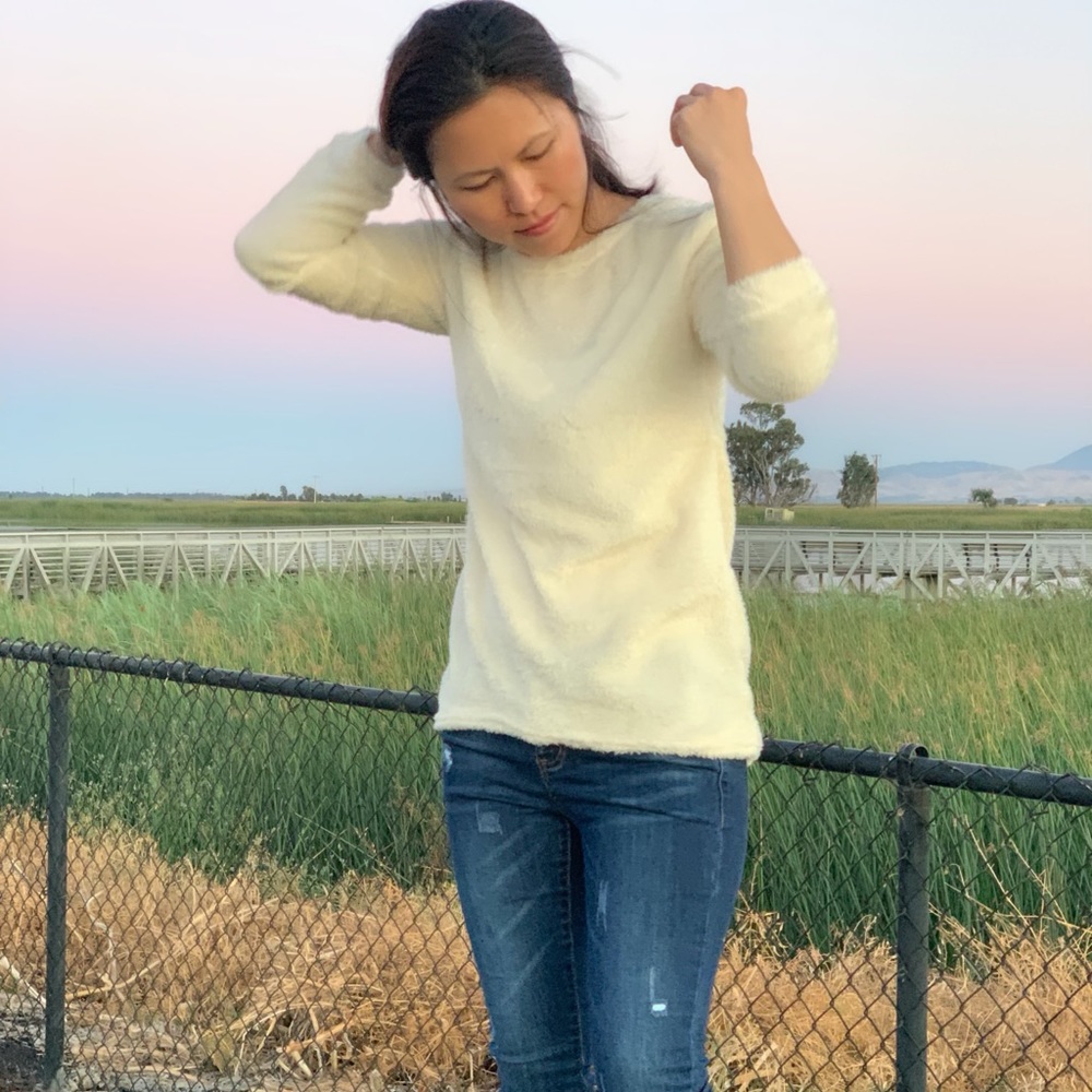 O-neck sweater